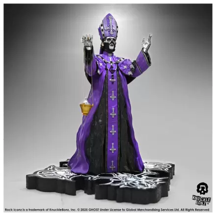 Ghost Rock Iconz Papa V Perpetua Purple Robes szobor figura 22 cm termékfotó