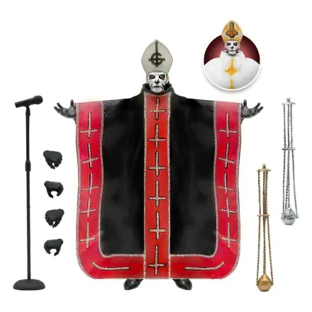 Ghost Ultimates Papa Emeritus I akciófigura 18 cm termékfotó