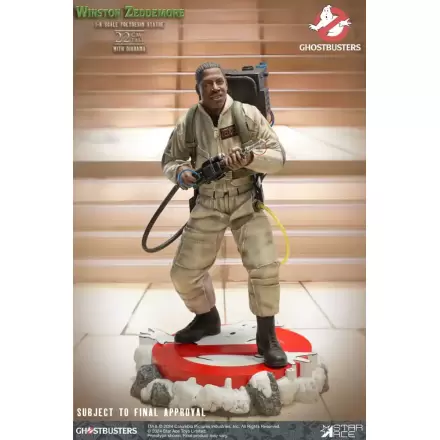 Ghostbusters 1/8 Winston Zeddemore gyanta szobor figura 22 cm termékfotója