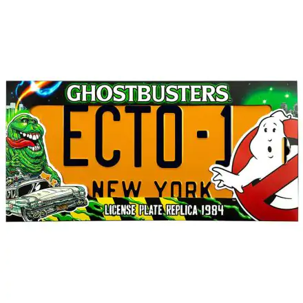 Ghostbusters ECTO 1 rendszámtábla replika termékfotó