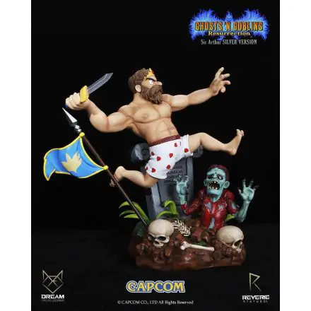 Ghosts 'n Goblins Resurrection 1/6 Sir Arthur Underwear Version szobor figura 44 cm termékfotó