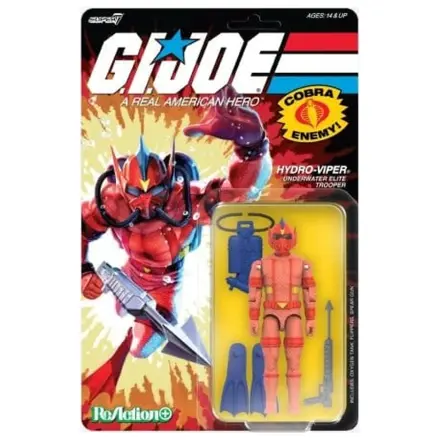 GI Joe ReAction+ akciófigura Wave 07 Hydro Viper (Comic) 10 cm termékfotó