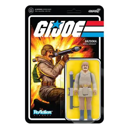 GI Joe ReAction Bazooka (Arctic) Wave 2 akciófigura 10 cm termékfotó