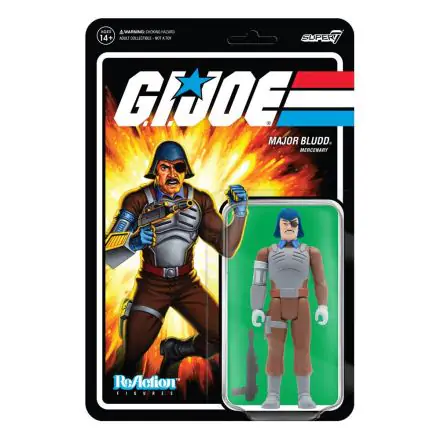 GI Joe ReAction Major Bludd Wave 2 akciófigura 10 cm termékfotó