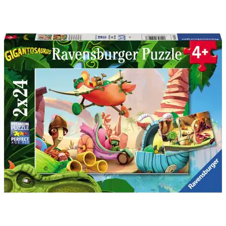 Gigantosaurous puzzle 2x24db-os termékfotó