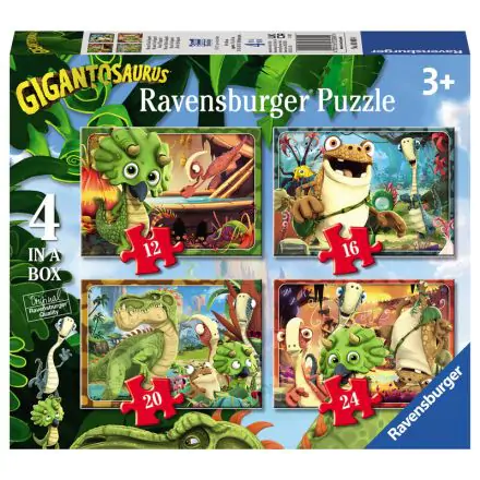 Gigantosaurus puzzle 12+16+20+24db-os termékfotó