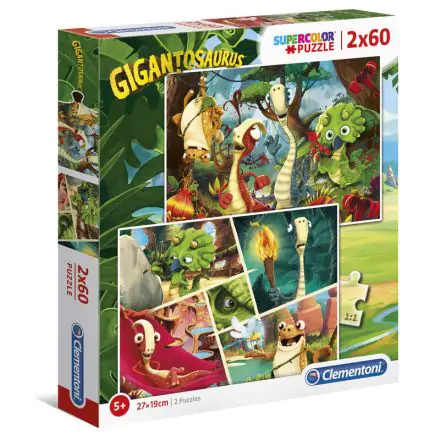 Gigantosaurus puzzle 2x60db-os termékfotó