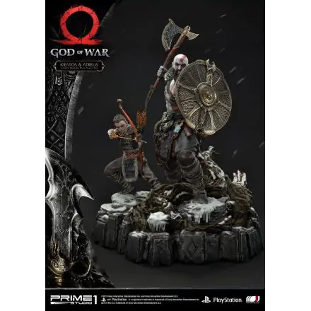 God of War (2018) Kratos & Atreus szobor figura 72 cm termékfotó