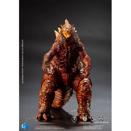 Godzilla Exquisite Basic Godzilla: King of the Monsters Burning Godzilla akciófigura 18 cm termékfotó