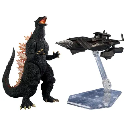 Godzilla: Final Wars S.H.MonsterArts akciófigura Godzilla Heat Ray Ver. vs. New Gotengo 16 cm termékfotó