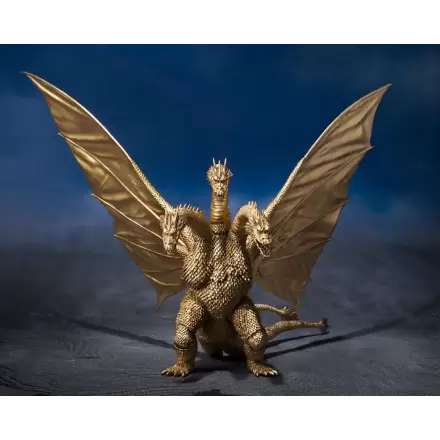 Godzilla S.H. Monster Arts akciófigura King Ghidora (1972) 25 cm termékfotó