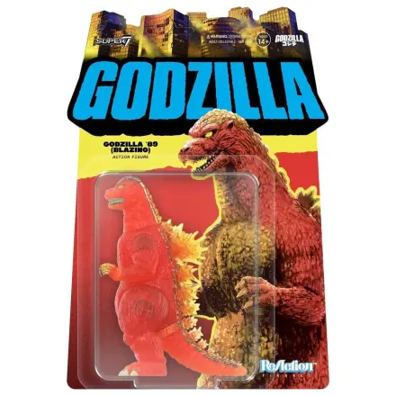 Godzilla Toho ReAction akciófigura Godzilla - 1989 (Blazing) 10 cm termékfotó