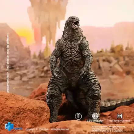 Godzilla x Kong: The New Empire Exquisite Basic Godzilla Rre-evolved Ver. akciófigura 18 cm termékfotó