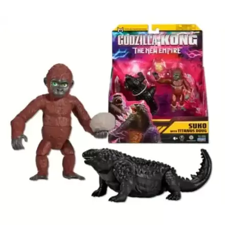 Godzilla x Kong: The New Empire - Suko with Titanus Doug akciófigura 15 cm termékfotó