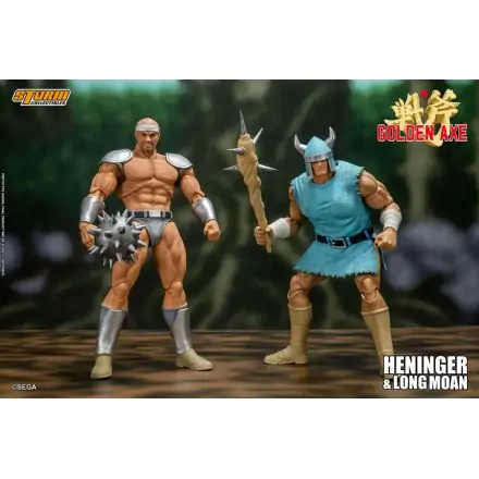 Golden Axe 1/12 Heninger & Long Moan 2 db-os akciófigura csomag 18 cm termékfotó