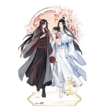 Grandmaster of Demonic Cultivation Acrylic Stand Wei Wuxian & Lan Wangji Wu Wang Ver. 21 cm termékfotója