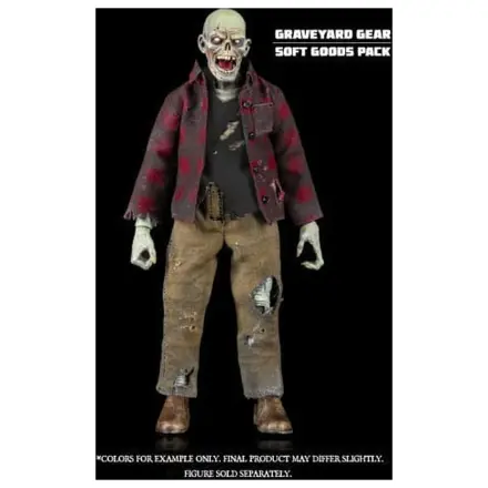 Graveyard Series Worker Zombie Soft Goods Pack akciófigura kiegészítő csomag termékfotó