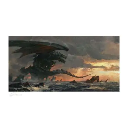Greg Rutkowski Art Print Before the Storm 43 x 76 cm - keretezetlen vászonkép termékfotó