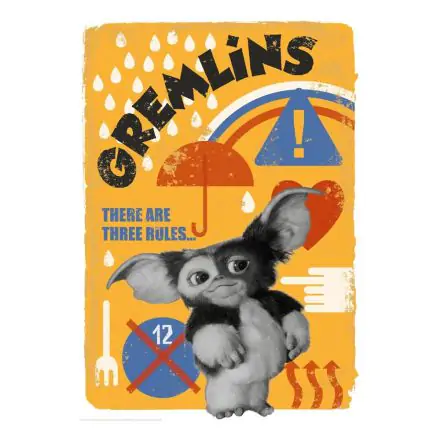 Gremlins Art Print There are three Rules Limitált kiadás 42 x 30 cm termékfotó