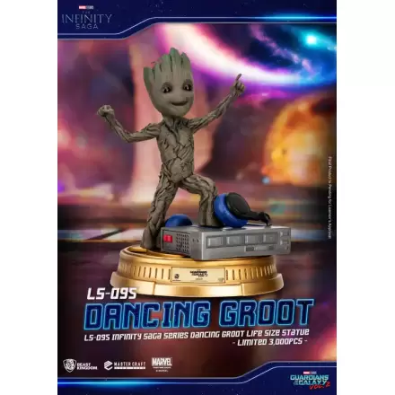 Guardians of the Galaxy 2 Dancing Groot életnagyságú szobor figura 32 cm termékfotója