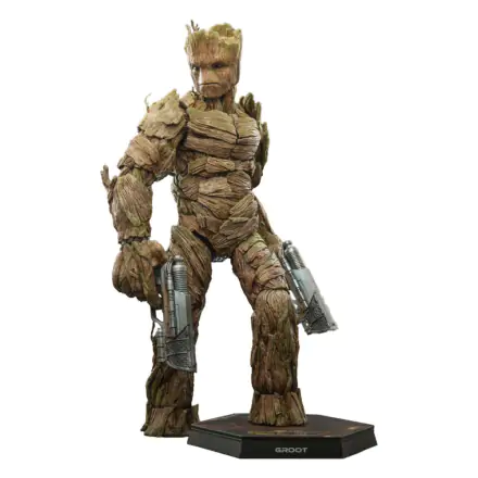 Guardians of the Galaxy 3 Movie Masterpiece 1/6 Groot akciófigura 32 cm termékfotója