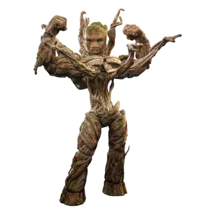 Guardians of the Galaxy Vol. 3 Movie Masterpiece 1/6 Groot (Deluxe Version) akciófigura 32 cm termékfotója