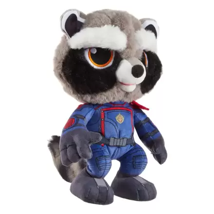 Guardians of the Galaxy Vol. 3 Rocket Raccoon német nyelvű elektromos plüss figura 28 cm termékfotó