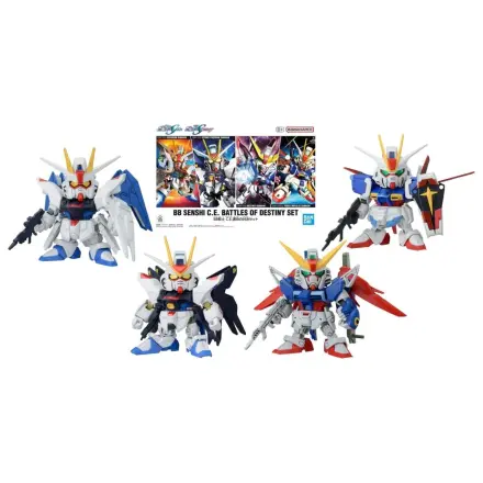 GUNDAM BB Senshi CE Battle of Destiny csomag modell készlet termékfotó