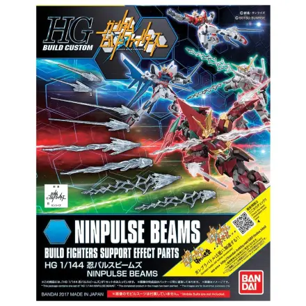 GUNDAM Build Fighters modell készlet kiegészítő csomag HG 1/144 ACC Ninpulse Beams termékfotó