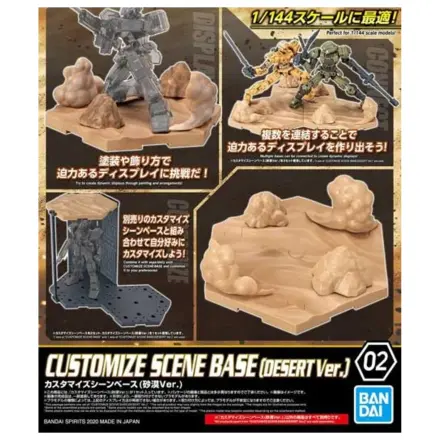 Gundam Customize Scene Base 02 Desert Version modell készlet kiegészítő csomag termékfotó