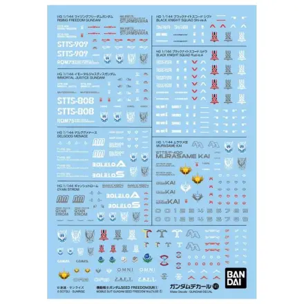Gundam Decal 141 Gundam Seed Freedom Multiuse 1 modell készlet kiegészítő termékfotó
