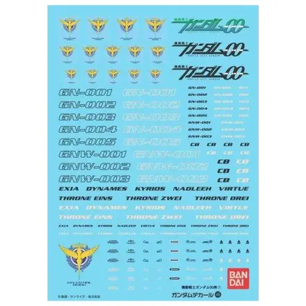 Gundam Decal 46 Gundam 00 Multi-use 1 kiegészítő csomag termékfotó