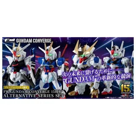 GUNDAM Gundam Converge figura 15th Anniversary Alternative 5.5 cm termékfotó