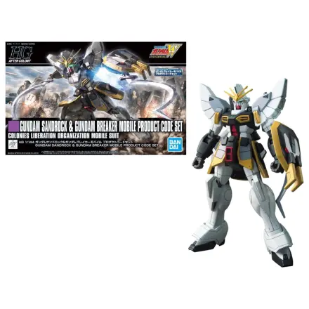 GUNDAM HG 1/144 XXXG-01SR Gundam Sandrock & Breaker Mdb modell készlet termékfotó