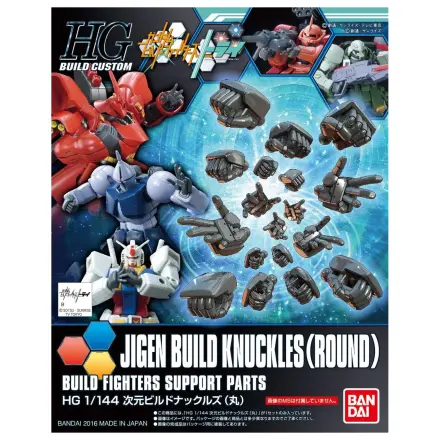 Gundam HGBC 1/144 Jigen Build Knuckles (Round) modell készlet kiegészítő csomag termékfotó