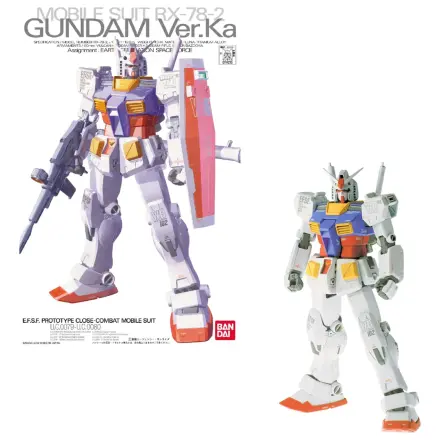 GUNDAM MG 1/100 RX-78-2 Gundam Ver.Ka modell készlet 18cm termékfotó