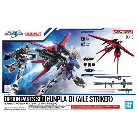 GUNDAM Option Parts Set Gunpla 01 (Aile Striker) modell készlet kiegészítő csomag termékfotó