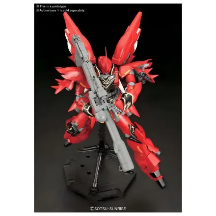 Gundam UC MSN-06S Sinanju Anime Color Ver. Mobile Suit modell készlet MG 1/100 termékfotó