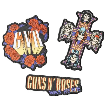 Guns N Roses 3 db-os felvarró csomag termékfotó