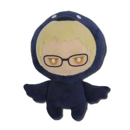 Haikyu!! Kei Tsukishima Crow Season 4 plüss figura 15 cm termékfotó
