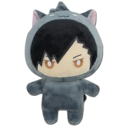 Haikyu!! Kuroo Cat Season 2 plüss figura 15 cm termékfotó