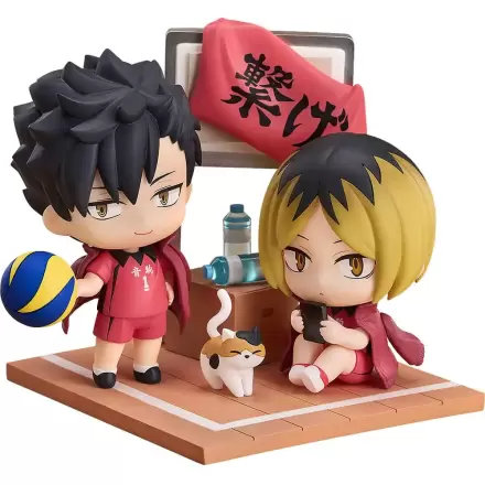 Haikyu!! Qset Tetsuro Kuroo & Kenma Kozume 2 db-is Mini figura csomag 9 cm termékfotója