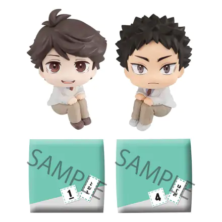 Haikyuu!! Look Up Toru Oikawa & Hajime Iwaizumi PVC szobor figura csomag 11 cm termékfotója