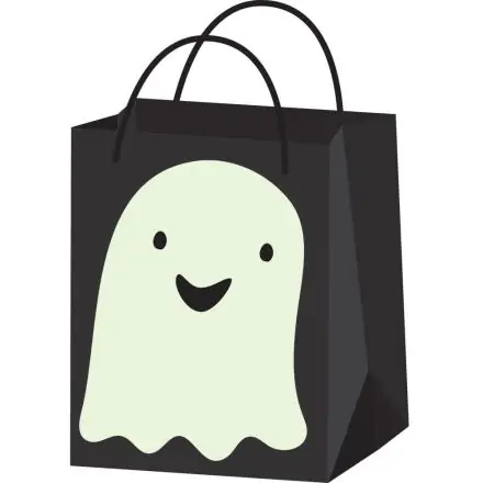 Halloween Cukorka gyűjtő papír tasak termékfotó