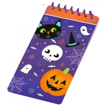 Halloween notesz 10 cm termékfotó
