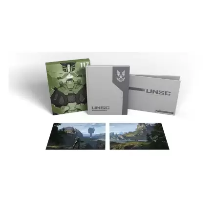 Halo Art Book Deluxe Ed. angol nyelvű termékfotója