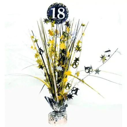 Happy Birthday Gold 18 asztaldísz 45,7 cm termékfotó