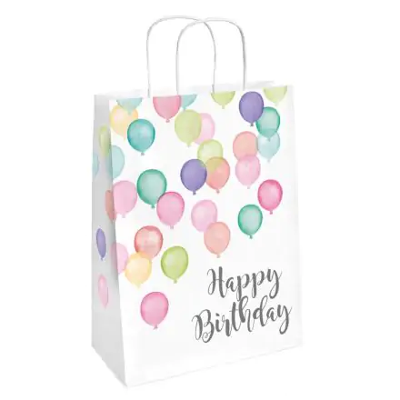 Happy Birthday Pastel papírzacskó 2 db-os termékfotó