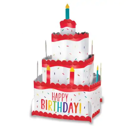 Happy Birthday Színes asztali dekoráció termékfotó