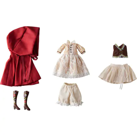 Harmonia Bloom Doll Figures Outfit Set: Red Riding Hood termékfotó